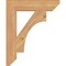 Ekena Millwork Westlake Slat Smooth Bracket, Western Red Cedar, 3 1/2"W x 18"D x 22"H BKT04X18X22WTL06SWR - alternate 2